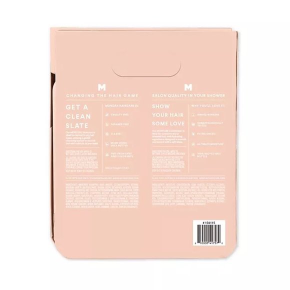 Monday Moisture Shampoo and Conditioner Bundle (30 0z, 2pk) - Picture 2 of 3